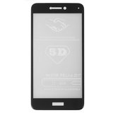 Защитное стекло All Spares для Huawei GR3 (2017), Honor 8 Lite, Nova Lite (2016), P8 Lite (2017), P9 Lite (2017), 5D Full Glue, черный, PRA-LA1, PRA-LX2, PRA-LX1, PRA-LX3