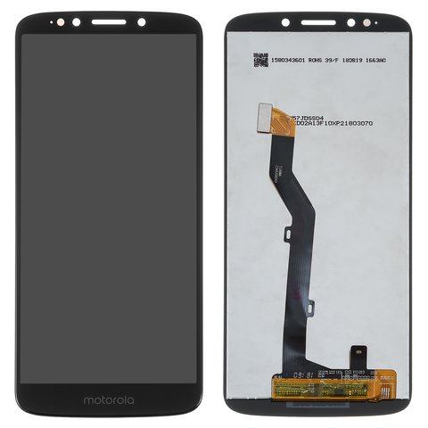 Дисплей для Motorola XT1944 Moto E5, чорний, без рамки, Original PRC 