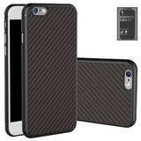 Чехол Nillkin Synthetic fiber для iPhone 6 Plus, iPhone 6S Plus, черный, без отверстия под логотип, Ultra Slim, пластик, #6902048116115