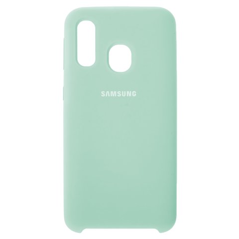 Чохол для Samsung A405 Galaxy A40, м'ятний, Original Soft Case, силікон, turqoise 17 