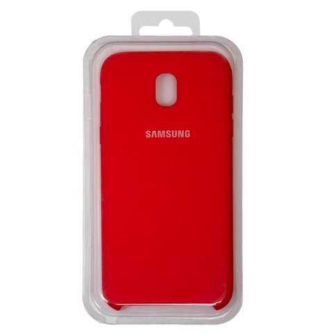 Чохол для Samsung J530 Galaxy J5 2017 , червоний, Original Soft Case, силікон, red 14 