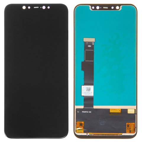 Дисплей для Xiaomi Mi 8, черный, без рамки, Сopy, TFT , M1803E1A