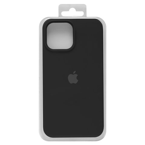 Чехол для Apple iPhone 13 Pro Max, черный, Original Soft Case, силикон, black 18  full side