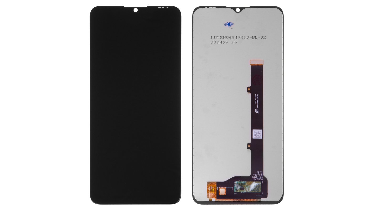 Дисплей для ZTE Blade A51 (2021), Blade A71 A7030, чорний, без
