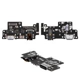 Шлейф для ZTE Blade V2020 Smart, коннектора наушников, коннектора зарядки, с микрофоном, High Copy, плата зарядки