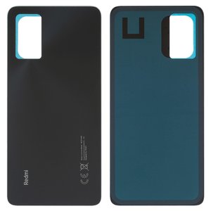 Задняя панель корпуса для Xiaomi Redmi Note 12 Pro 4G, черная, graphite gray