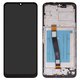Дисплей для Samsung A226 Galaxy A22 5G, черный, с рамкой, High Copy