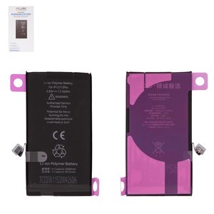 Аккумулятор JCID для Apple iPhone 12, iPhone 12 Pro, Li Polymer, 3,83 B, 3200 мАч, повышенная ёмкость, без ошибки, diagnosable battery