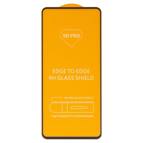 Защитное стекло для Realme 12 4G, 13 4G, 14T 5G RMX5078 , P3, совместимо с чехлом, Full Glue, без упаковки , черный, RMX3871, RMX3867