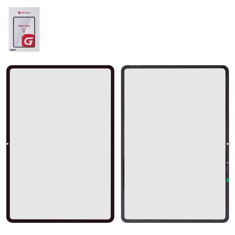 Стекло корпуса G+OCA PRO для Xiaomi Pad 6S Pro 12.4, с OCA пленкой, черное
