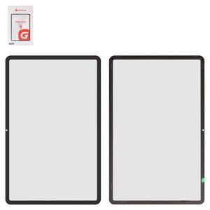 Скло корпуса G+OCA PRO для Xiaomi Pad 6 11'', Pad 6 Pro 11'', з ОСА плівкою, чорне