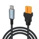 Перехідник, з кабелем, 1 м, XT60 "мама", USB тип-C, 140W