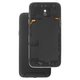 Housing Back Cover compatible with Samsung J530F Galaxy J5 (2017), (black, with side button, with camera lens)