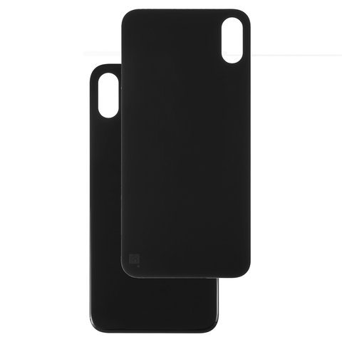 Задняя панель корпуса для Apple iPhone X, черная, нужно снять стекло камеры, Original PRC , small hole