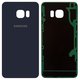 Housing Back Cover compatible with Samsung G928 Galaxy S6 EDGE Plus, (dark blue, Copy)
