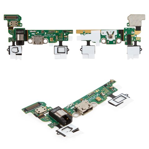 Cable flex puede usarse con Samsung A300F Galaxy A3, A300FU Galaxy A3, del micrófono, del conector de carga, del conector de auriculares, con componentes, REV 0.1