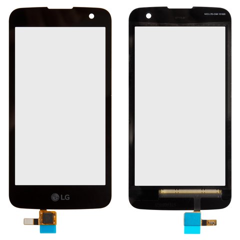 Сенсорный экран для LG K4 K130E, черный, тип 1, #STEAQ00GS