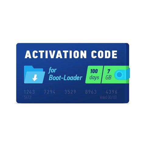 Boot Loader 2.0 Código de activación 100 días, 7 GB 