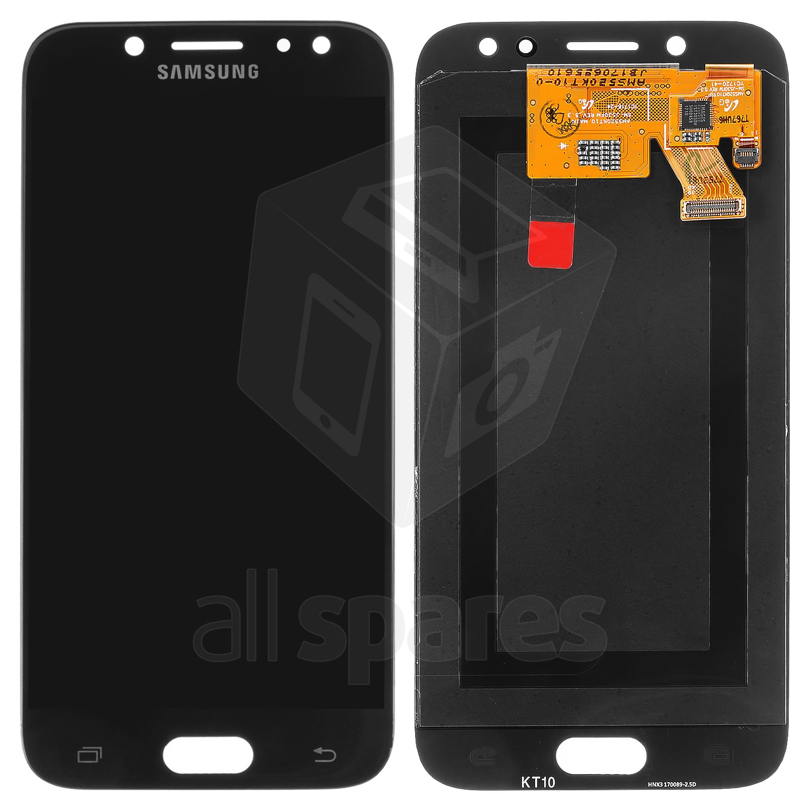 Lcd Compatible With Samsung J530 Galaxy J5 17 Black With Touchscreen Original Prc Original Glass All Spares