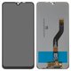 LCD compatible with Samsung A107 Galaxy A10s, (black, without frame, original (change glass) )