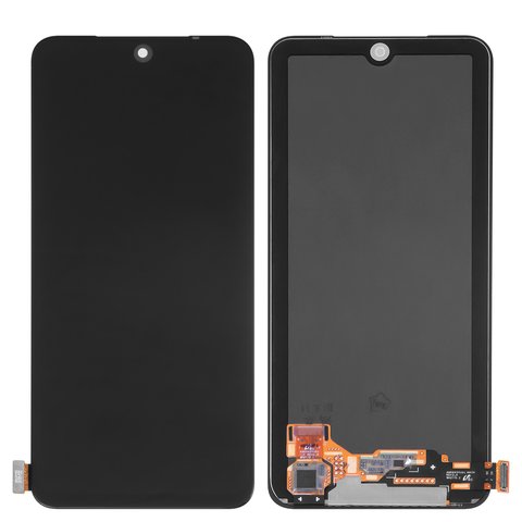 LCD compatible with Xiaomi Poco M5s, Redmi Note 10, Redmi Note 10S, black, without frame, original change glass  , M2101K7AI, M2101K7AG 