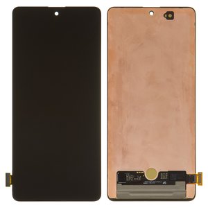 Pantalla LCD puede usarse con Samsung A715 Galaxy A71, negro, sin marco, original vidrio reemplazado 