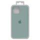 Case compatible with Apple iPhone 12, iPhone 12 Pro, (mint, Original Soft Case, silicone, turqoise (17))