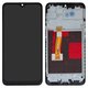 LCD compatible with Realme 5 Pro, (black, with frame, High Copy, RMX1971, RMX1973) #DI0603JH05