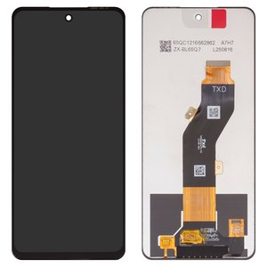 LCD compatible with Tecno Pop 8, Spark 20 KJ5 , Spark 20C BG7 , Spark Go 2024  BG6 ; Infinix Hot 40i X6528B , Smart 8 X6525 , black, without frame, Original PRC , TXDI660QCEPX 