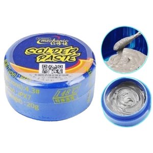 BGA Paste Mechanic XP2, Sn 63%, Pb 37%, 148 °C, 20 g 