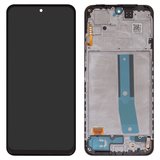 Дисплей для Xiaomi Redmi Note 12S, черный, с рамкой, Original (PRC)