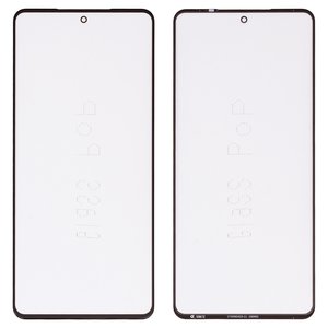 Стекло корпуса G+OCA PRO для Samsung M556 Galaxy M55, с OCA пленкой, черное