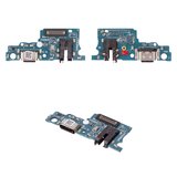 Шлейф для Realme C61, коннектора зарядки, с компонентами, Original (PRC), плата зарядки