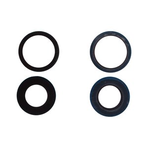 Camera Lens compatible with iPhone 17, black, set 2 pcs., Original PRC  