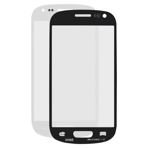 Housing Glass compatible with Samsung I8190 Galaxy S3 mini, white 