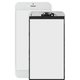 Housing Glass compatible with iPhone 6S Plus, (with OCA film, with frames, white)