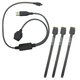 Xtc 2 Clip Spare Cable Set ( 3pcs.) + Y Cable for Xtc 2 Clip