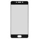 Tempered Glass Screen Protector All Spares compatible with Meizu M6 Note, (0,26 mm 9H, Full Screen, compatible with case, black)
