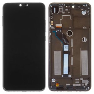 LCD compatible with Xiaomi Mi 8 Lite 6.26", black, with frame, High Copy, M1808D2TG 