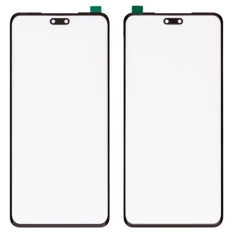 Housing Glass G+OCA PRO compatible with Xiaomi 13 Lite, with OCA film, black 