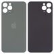 Housing Back Cover compatible with iPhone 11 Pro, (green, no need to remove the camera glass, Original (PRC), big hole, matte midnight green)