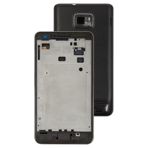 Carcasa puede usarse con Samsung I9100 Galaxy S2, negro
