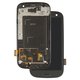 Pantalla LCD puede usarse con Samsung I9300 Galaxy S3, gris, original (vidrio reemplazado)