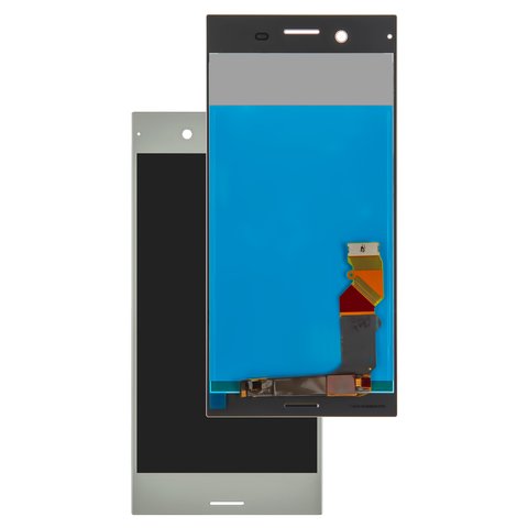 Pantalla LCD puede usarse con Sony F8342 Xperia XZ1 Dual, plateado, Original PRC 