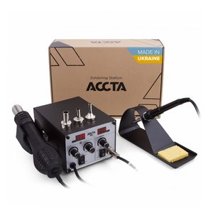 Estación de soldadura de aire caliente Accta 301