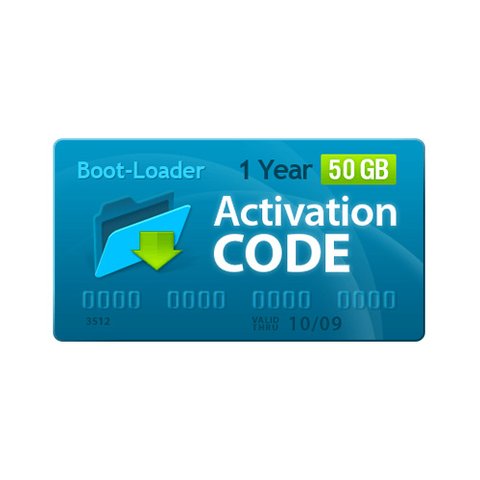 Boot Loader v2.0 Código de activación 1 año, 50 +10 GB 