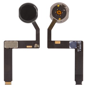 Cable flex puede usarse con iPad Pro 9.7, de botón HOME, negro, con componentes