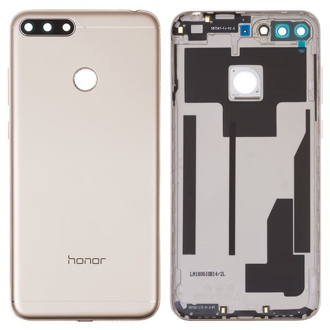 Panel trasero de carcasa puede usarse con Huawei Honor 7A Pro 5,7", dorada