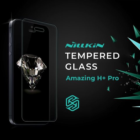 Vidrio de protección templado Nillkin Amazing H+ Pro puede usarse con Xiaomi Mi 8 SE 5.88", 0.2 mm 9H, M1805E2A, #6902048159082