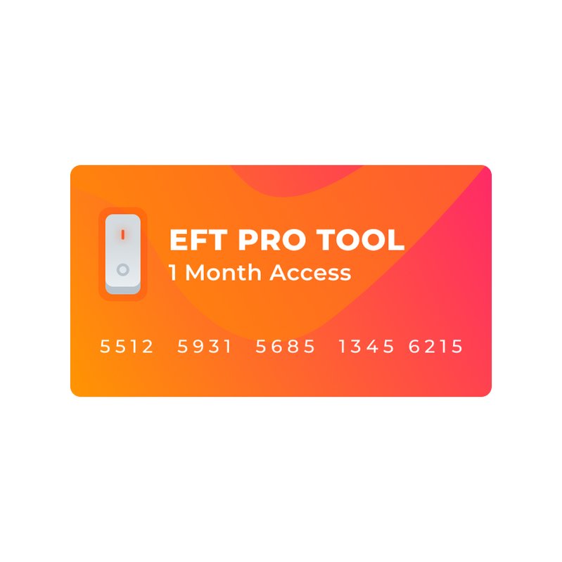 Activación EFT Pro Tool por 1 mes GsmServer